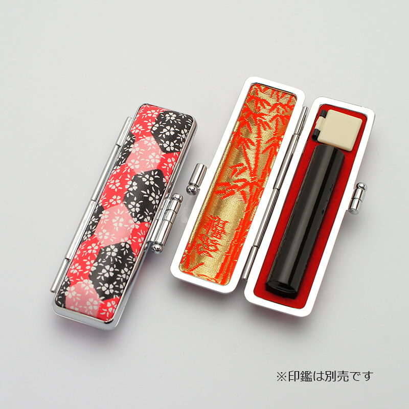 印鑑ケース 赤ローケツ D-2 10.5-12.0mm