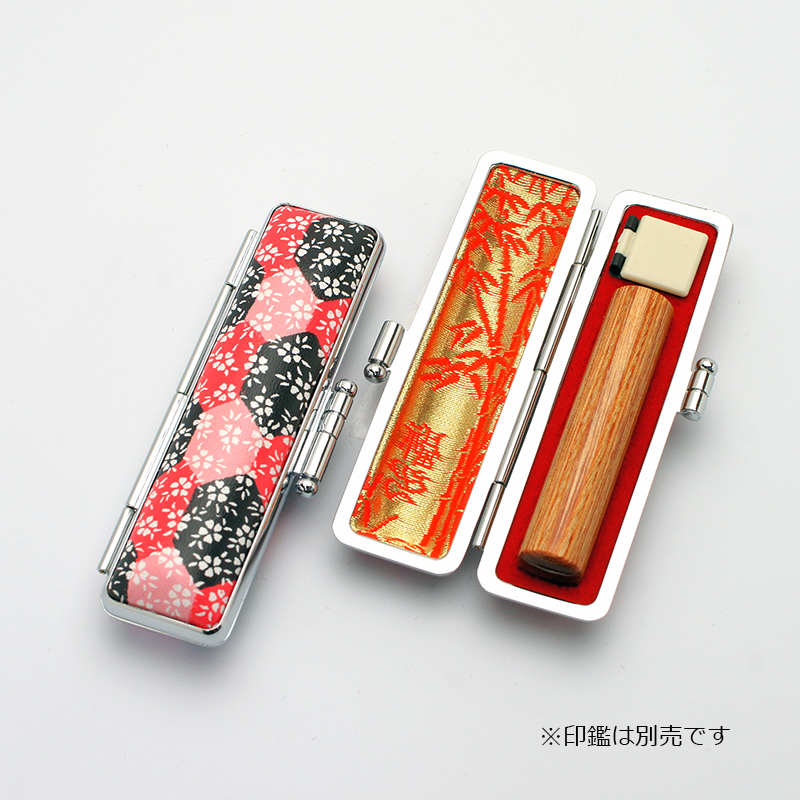 印鑑ケース 赤ローケツ D-2 10.5-12.0mm