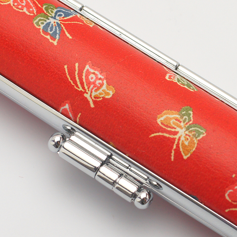 はんこ入れ 印鑑ケース「赤ローケツ」10.5-12.0mm用(D-7)｜印鑑ケース.com