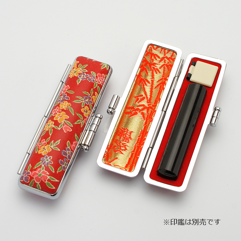 印鑑ケース 赤ローケツ D-10 10.5-12.0mm
