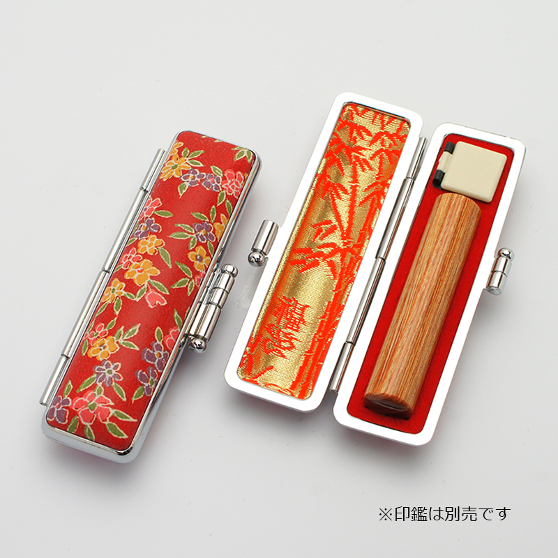 印鑑ケース 赤ローケツ D-10 10.5-12.0mm