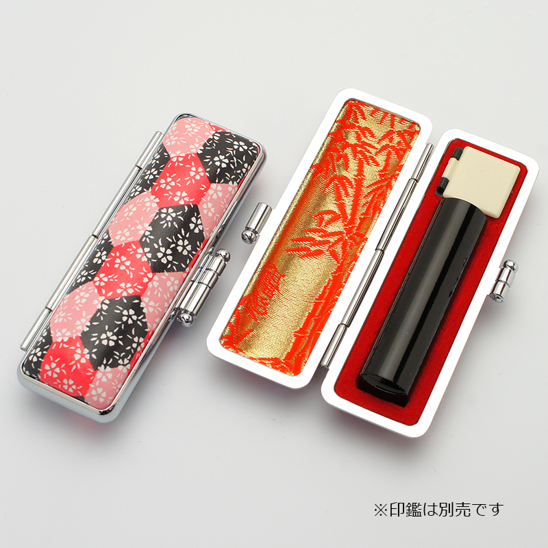 印鑑ケース 赤ローケツ D-2 13.5-15.0mm