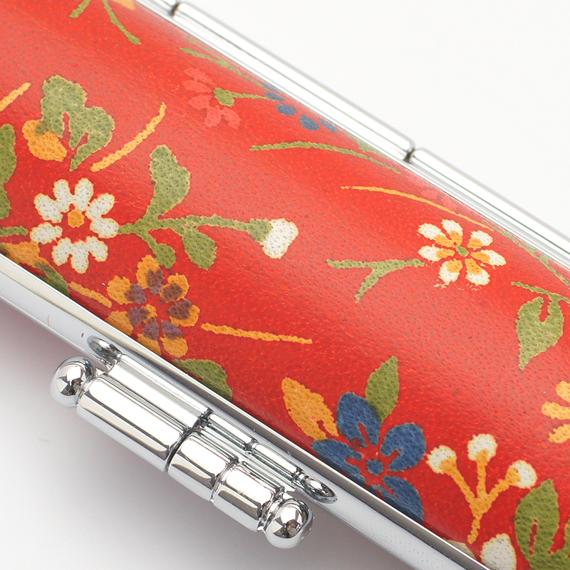印鑑ケース 赤ローケツ D-4 13.5-15.0mm