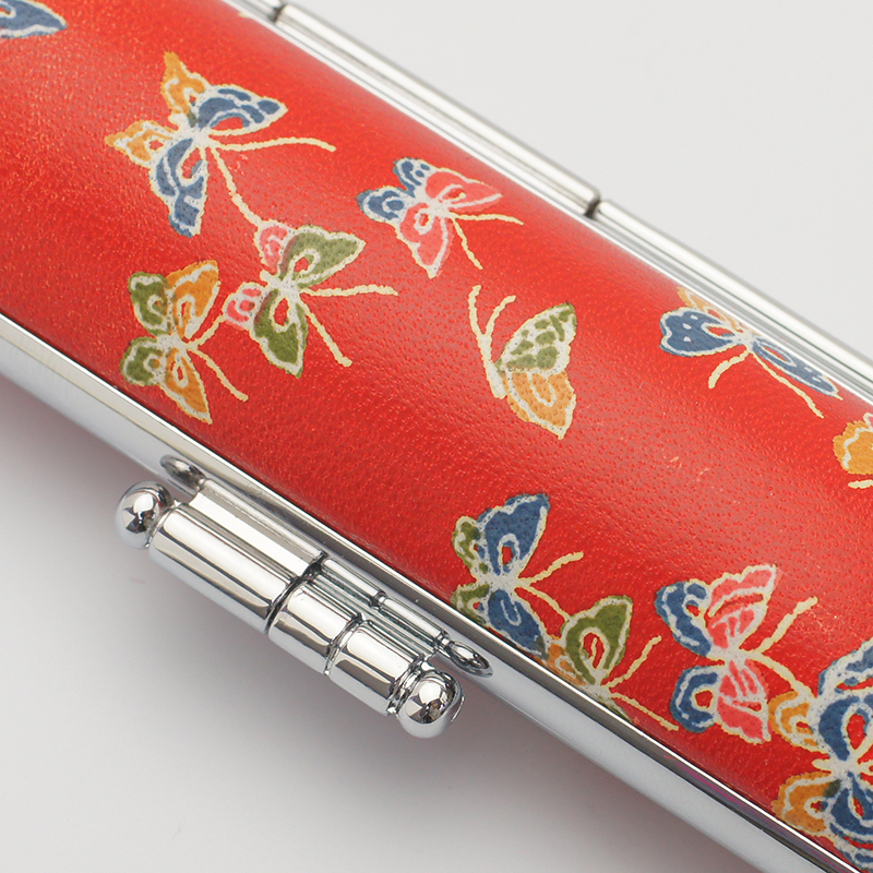 印鑑ケース 赤ローケツ D-7 13.5-15.0mm