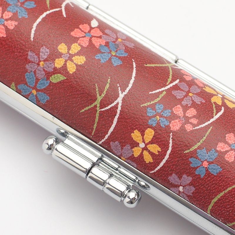 印鑑ケース 赤ローケツ D-12 13.5-15.0mm