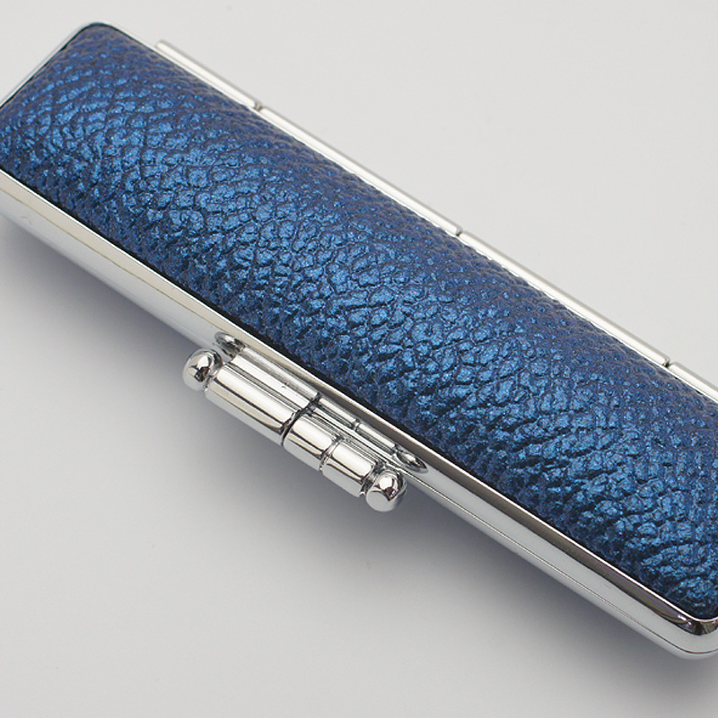 印鑑ケース グロスモミ ブルー 10.5-12.0mm