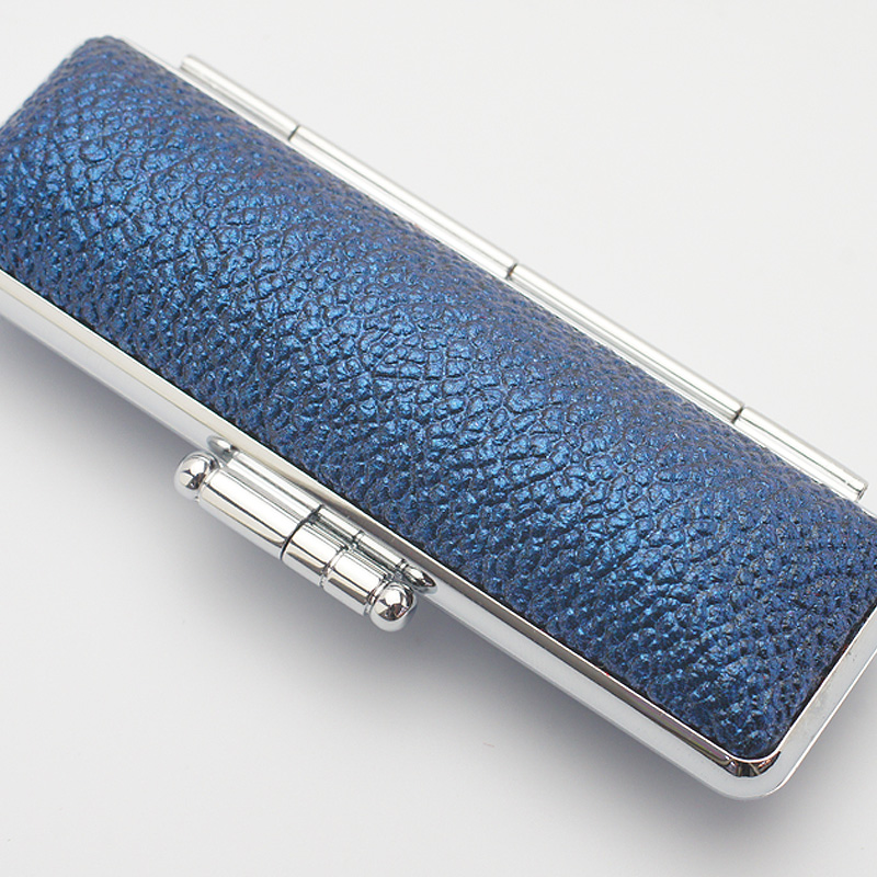 印鑑ケース グロスモミ ブルー 13.5-15.0mm