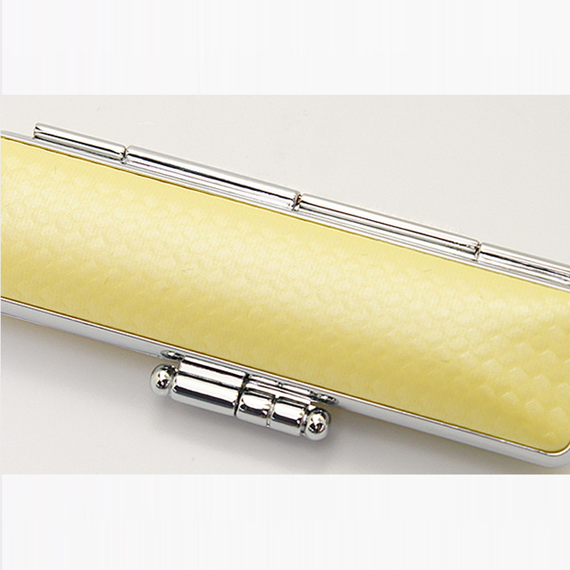 印鑑ケース シャンパンカラー印鑑ケース シャンパンイエロー 10.5-12.0mm