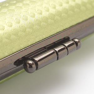 印鑑ケース ライトカーボン調デザインケース グリーン 10.5-12.0mm