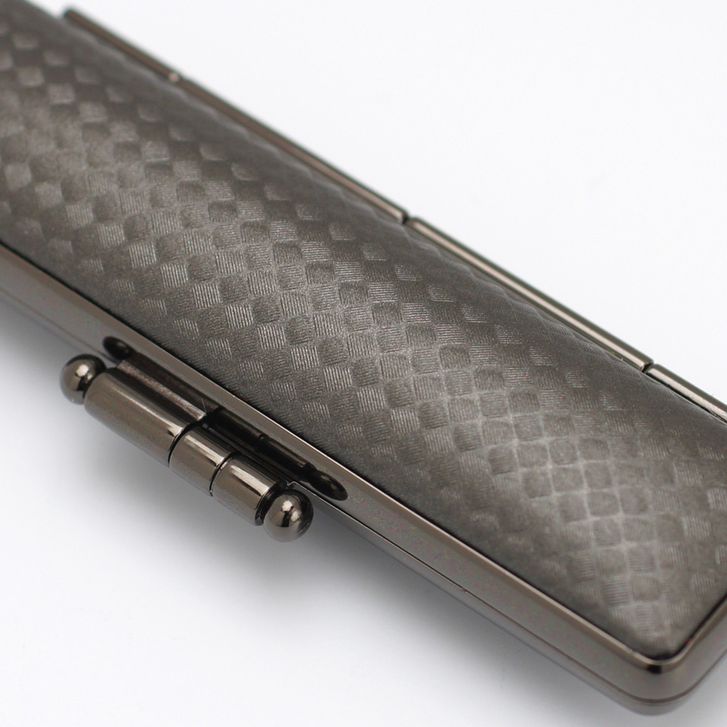 印鑑ケース ライトカーボン調デザインケース ブラック 10.5-12.0mm