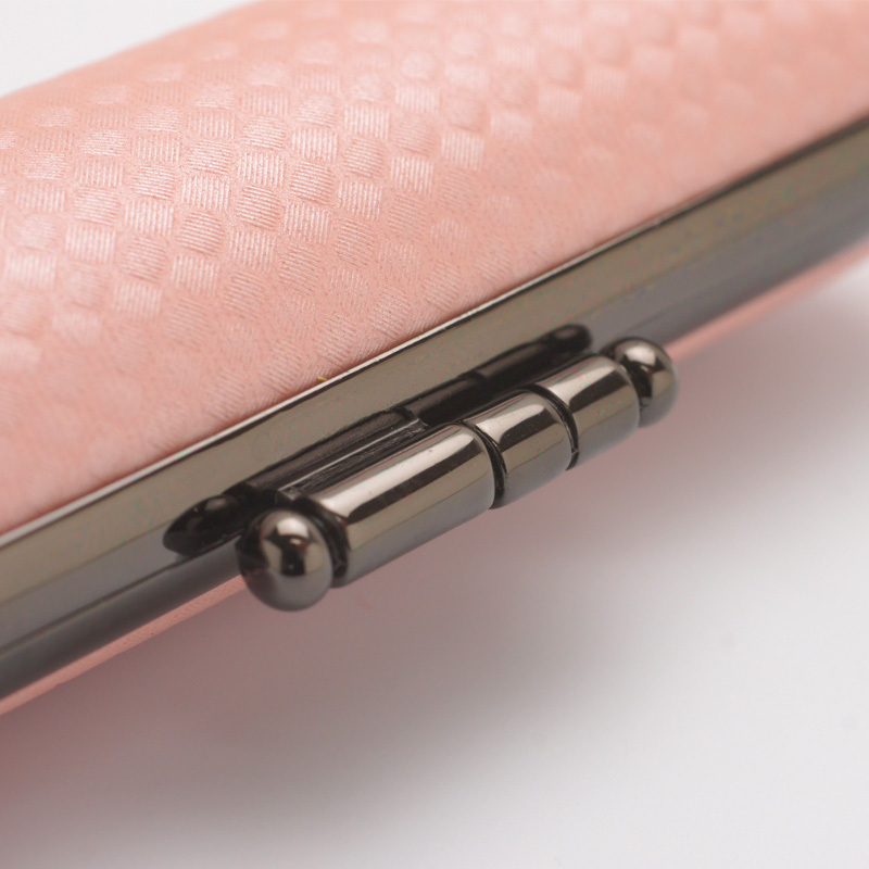 印鑑ケース ライトカーボン調デザインケース ピンク 13.5-15.0mm