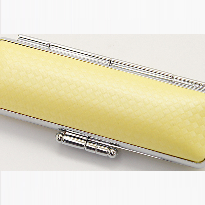 印鑑ケース シャンパンカラー印鑑ケース シャンパンイエロー 13.5-15.0mm