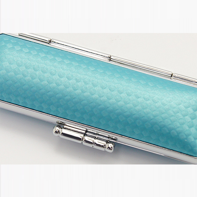 印鑑ケース シャンパンカラー印鑑ケース シャンパンブルー 13.5-15.0mm