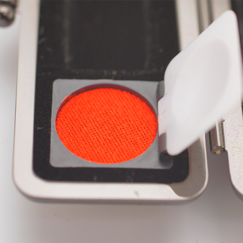 印鑑ケース ライトカーボン調デザインケース ライトブラウン 13.5-15.0mm