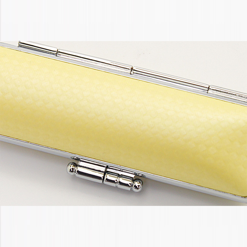 印鑑ケース シャンパンカラー印鑑ケース シャンパンイエロー 16.5-18.0mm
