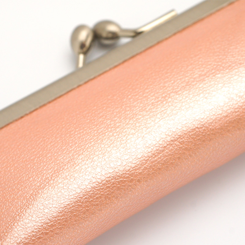 がま口印鑑ケース パールピンク  10.5-18.0mm