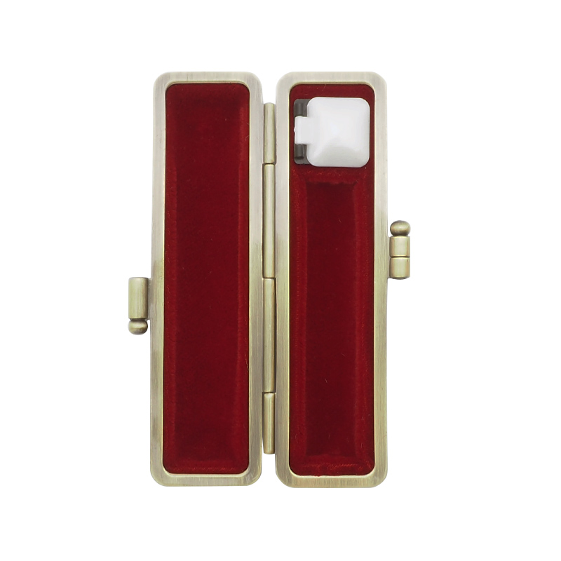 印鑑ケース カラーカウレザー ブラウン 10.5-12.0mm