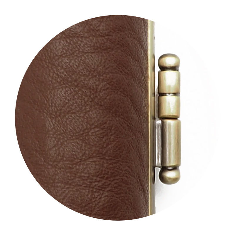 印鑑ケース カラーカウレザー ブラウン 13.5-15.0mm