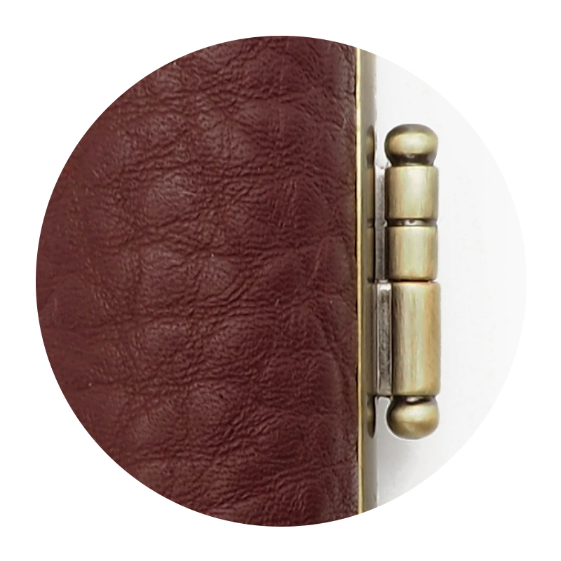 印鑑ケース カラーカウレザー エンジ 13.5-15.0mm