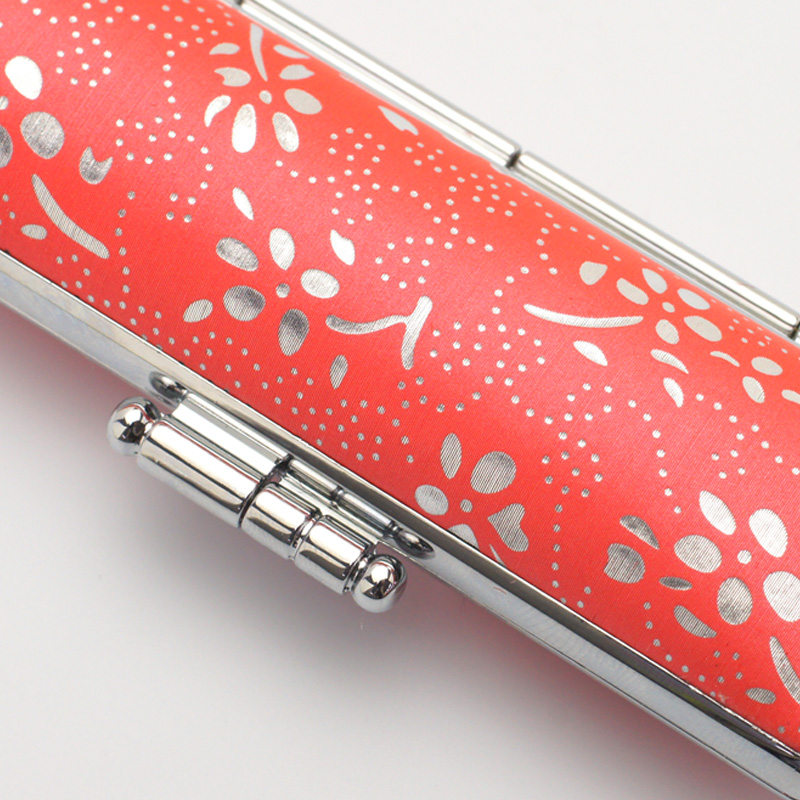 印鑑ケース 銀花 ピンク 13.5-15.0mm