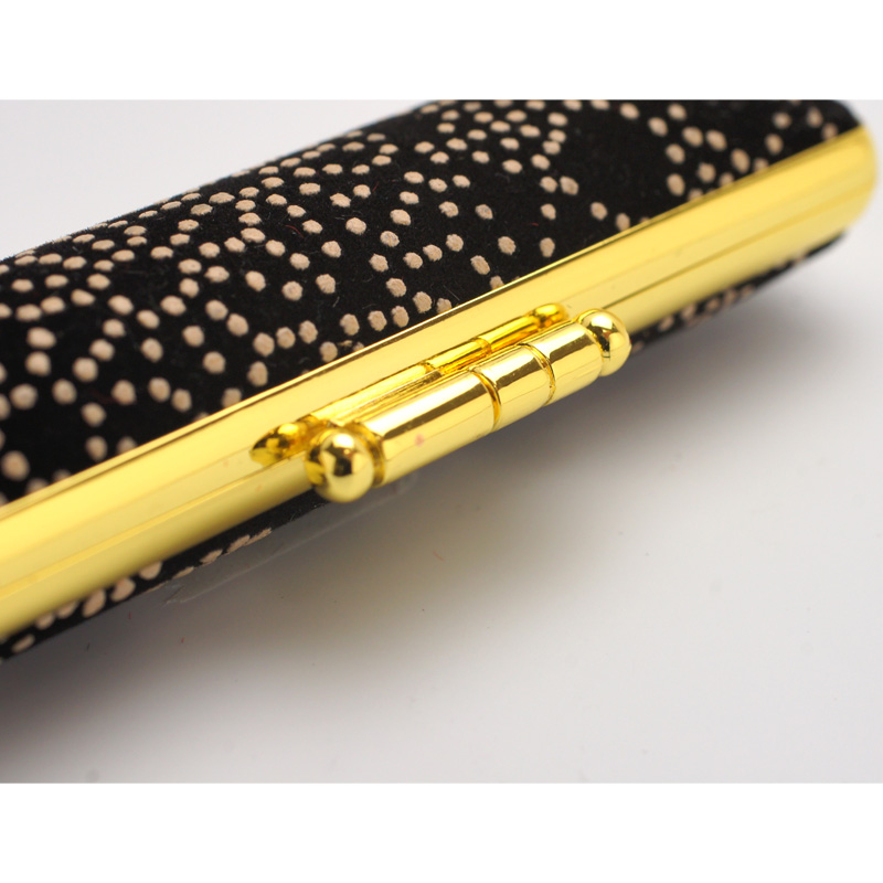 印鑑ケース いちふ(ICHIFU)/金枠ケース 小紋 10.5-12.0mm