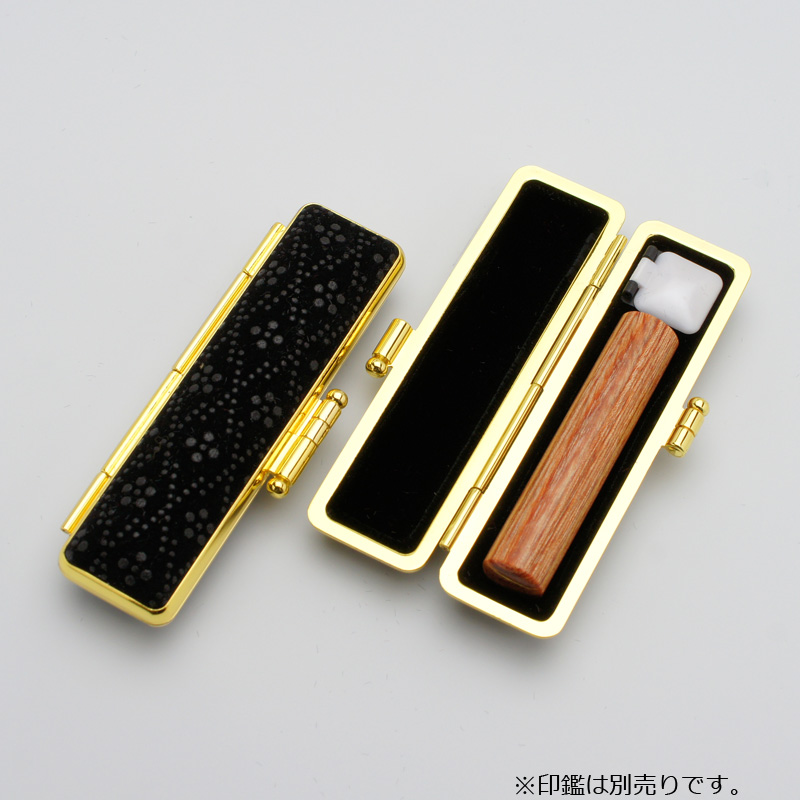 印鑑ケース いちふ(ICHIFU)/金枠ケース うめ 10.5-12.0mm