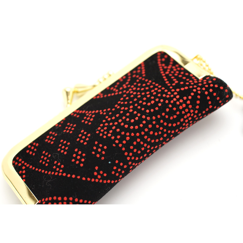 がま口印鑑ケース いちふ(ICHIFU) 扇 10.5-12.0mm