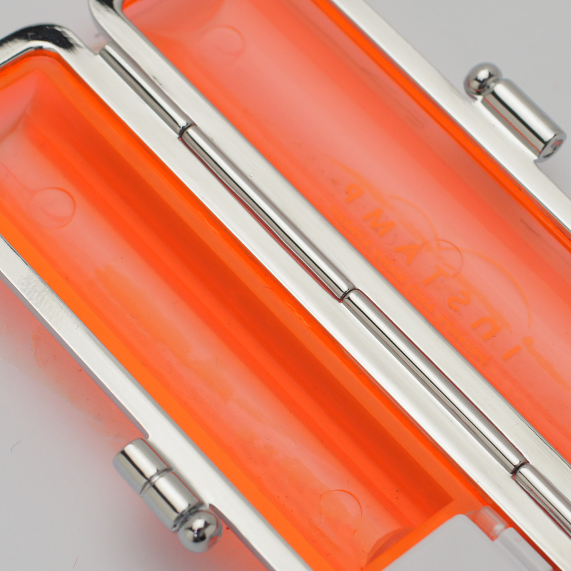 印鑑ケース インスタンプ オレンジ 10.5-12.0mm