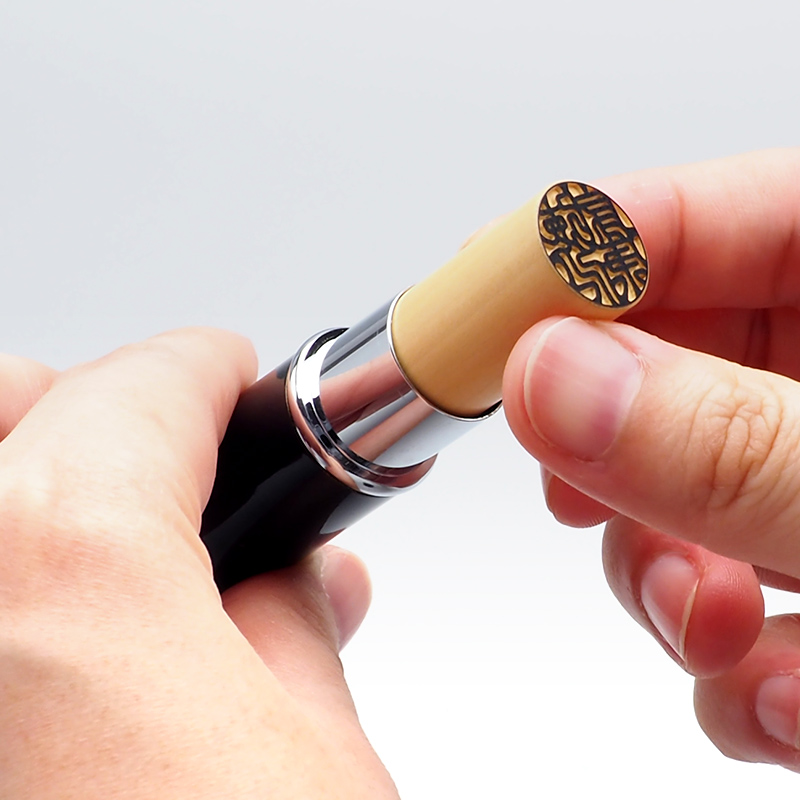 はんこホルダー ロクイージュ(LOQUIJE)15.0mm用 オペラブラック