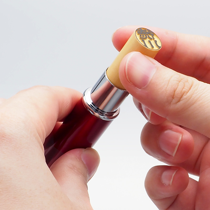 はんこホルダー ロクイージュ（LOQUIJE）12.0mm用 シグナルレッド