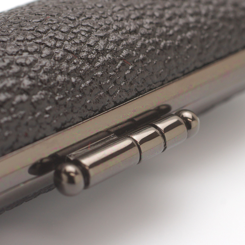 印鑑ケース 訂正印用 ブラックメタル枠 ブラック 6.0mm