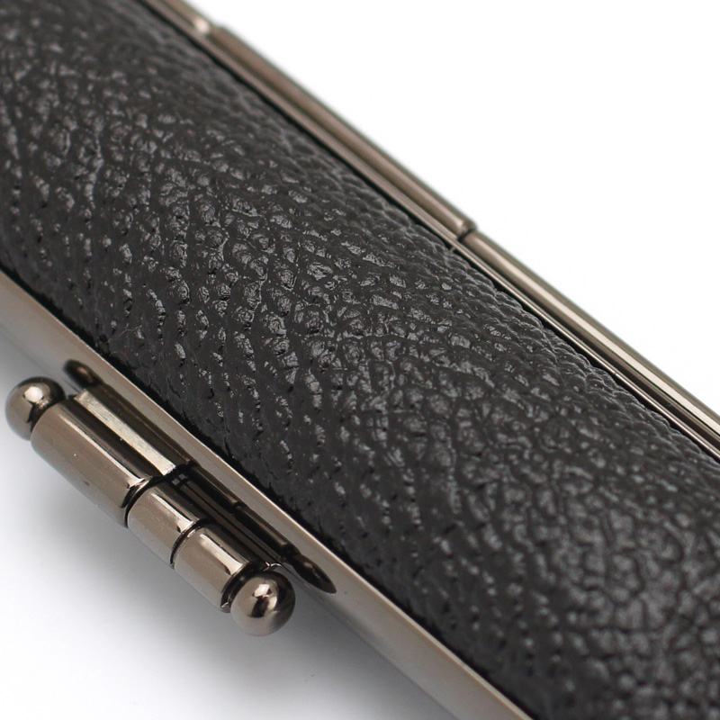 印鑑ケース ブラックメタル枠(寸胴用) ブラック 10.5-12.0mm