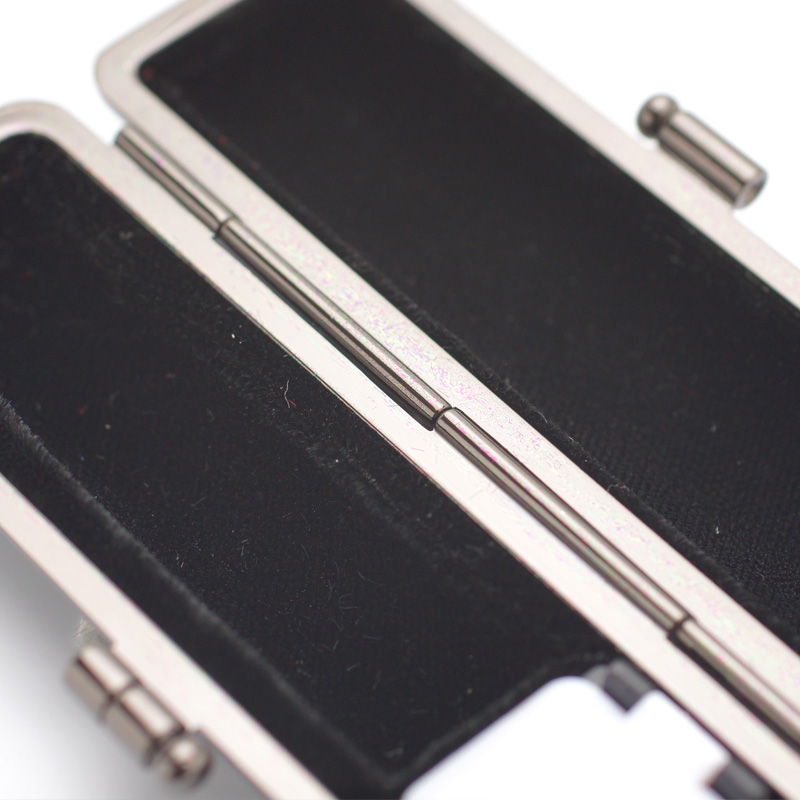 印鑑ケース ブラックメタル枠(寸胴用) ブラック 13.5-15.0mm