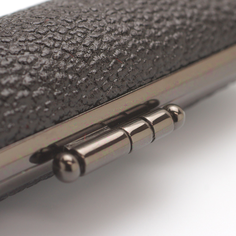 印鑑ケース ブラックメタル枠(寸胴用) ブラック 13.5-15.0mm