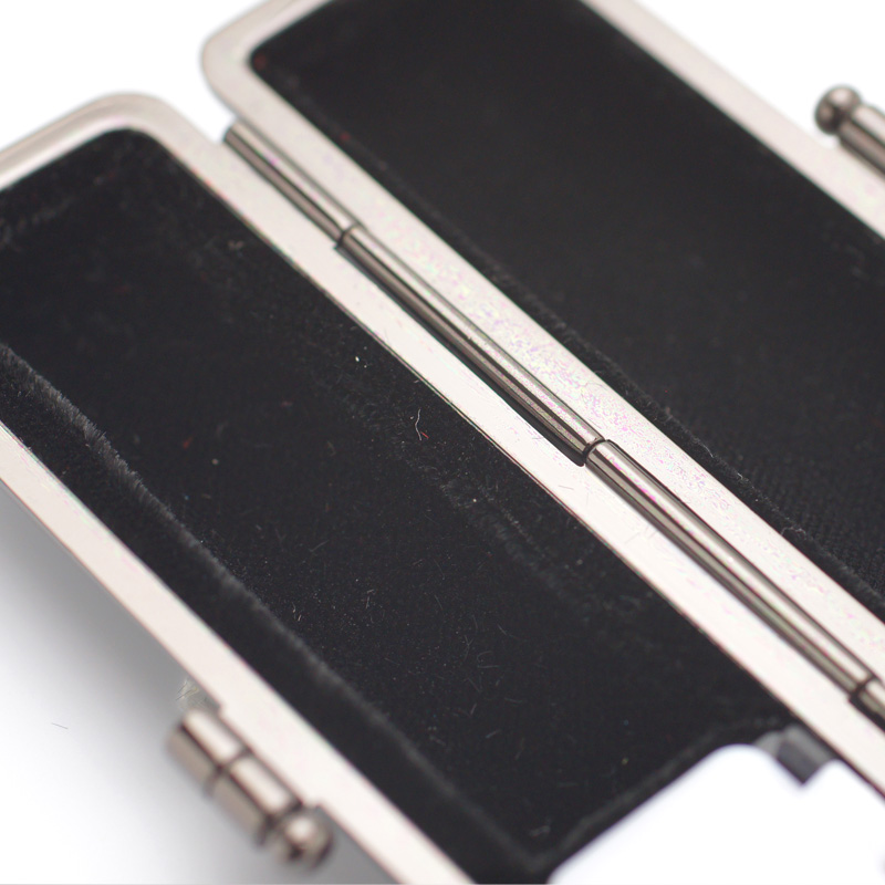 印鑑ケース ブラックメタル枠(寸胴用) ブラック 16.5-18.0mm