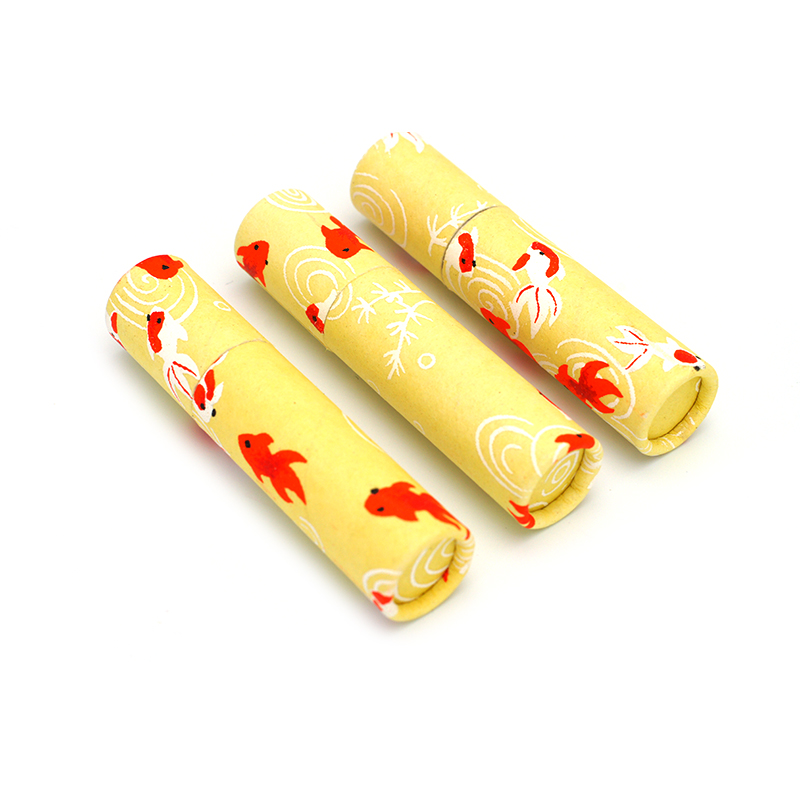 印鑑ケース おしゃれはんこ/和紙柄筒 W-03 10.5-12.0mm