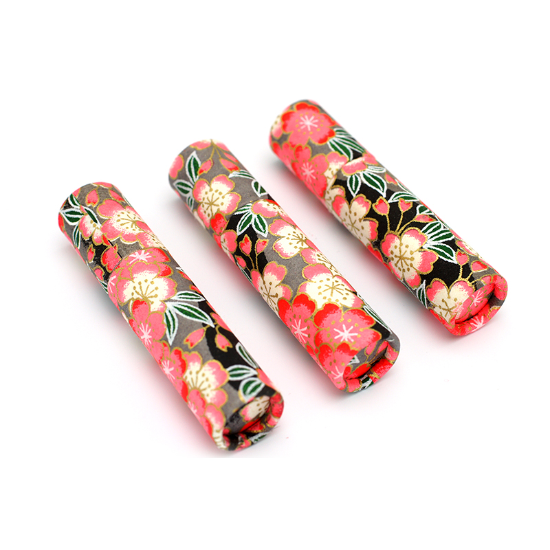 印鑑ケース おしゃれはんこ/和紙柄筒 W-10 10.5-12.0mm