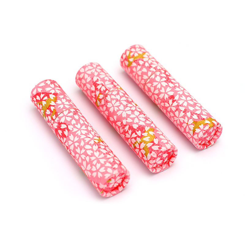 印鑑ケース おしゃれはんこ/和紙柄筒 W-16 10.5-12.0mm