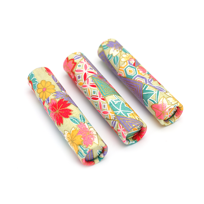 印鑑ケース おしゃれはんこ/和紙柄筒 W-24 10.5-12.0mm