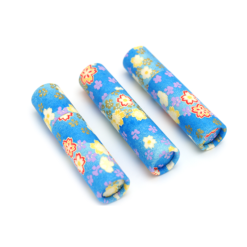 印鑑ケース おしゃれはんこ/和紙柄筒 W-28 10.5-12.0mm