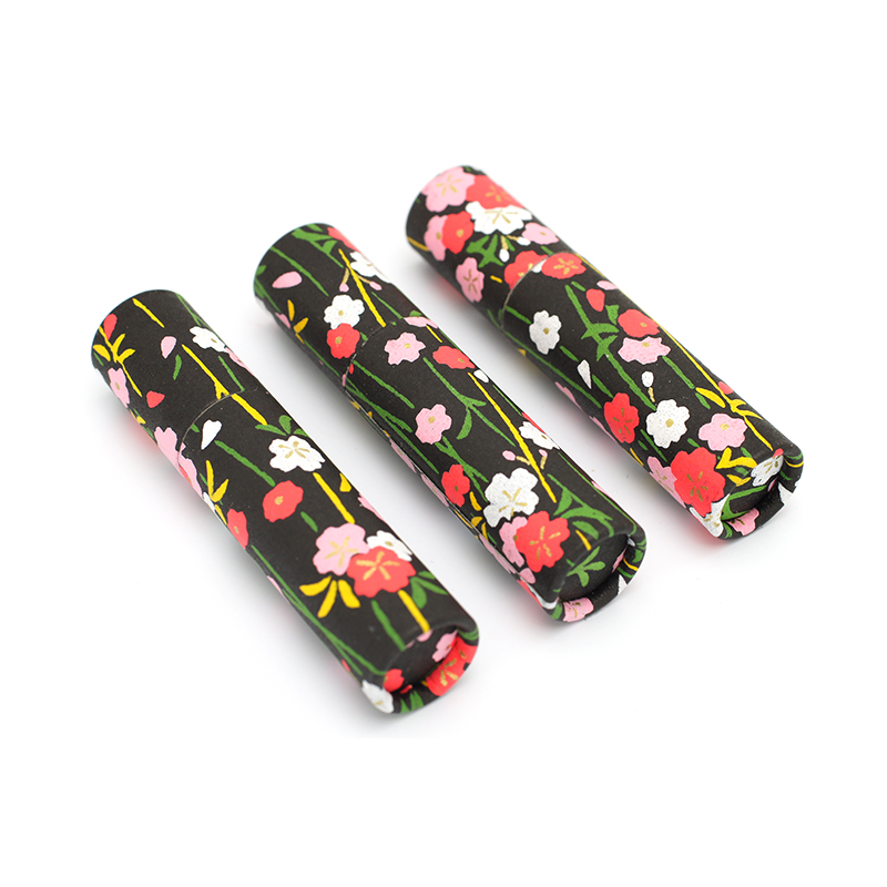 印鑑ケース おしゃれはんこ/和紙柄筒 W-30 10.5-12.0mm