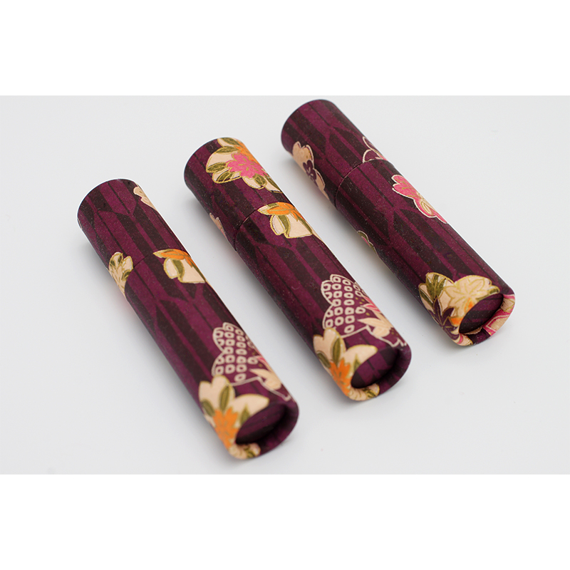 印鑑ケース おしゃれはんこ/和紙柄筒 W-35 10.5-12.0mm