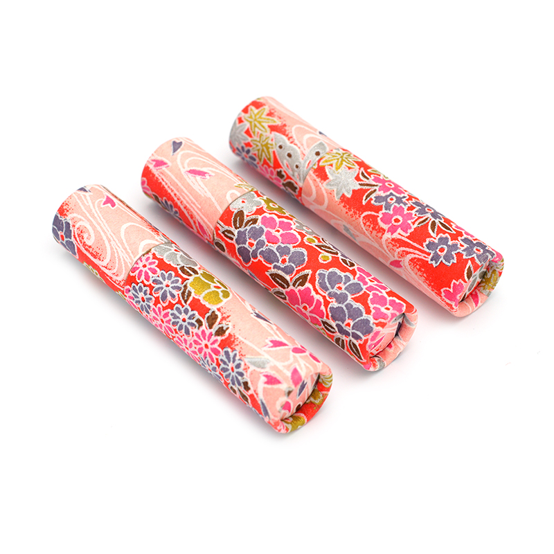 印鑑ケース おしゃれはんこ/和紙柄筒 W-40 10.5-12.0mm