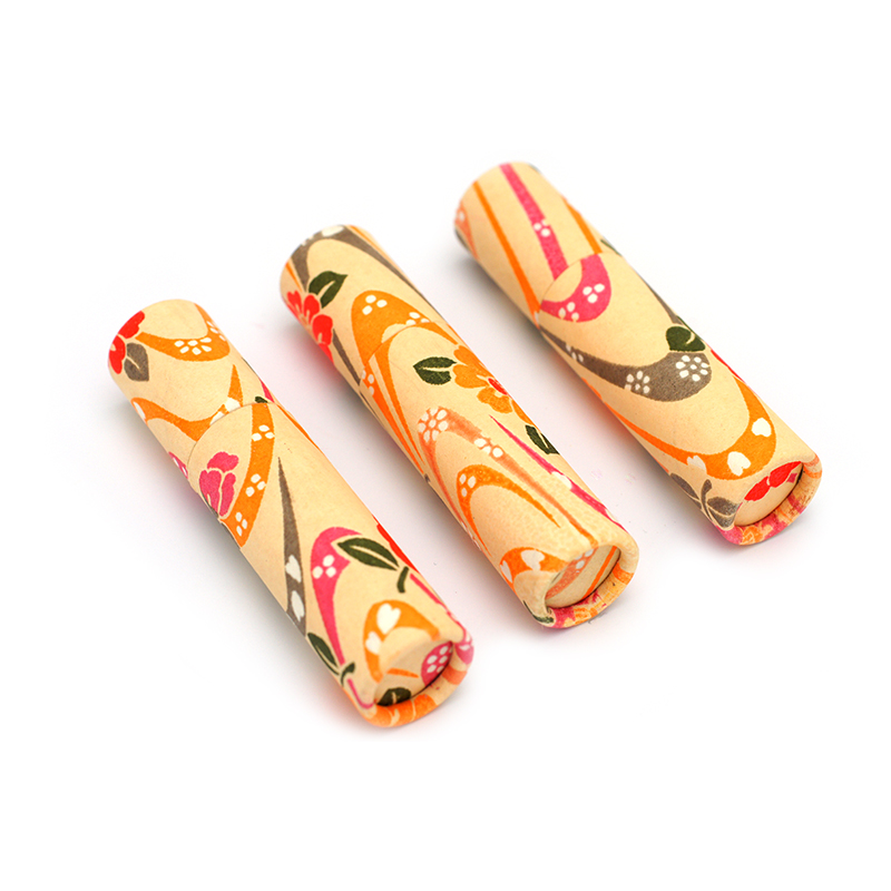 印鑑ケース おしゃれはんこ/和紙柄筒 W-44 10.5-12.0mm