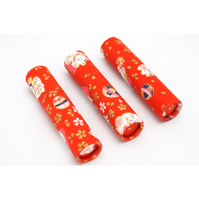 印鑑ケース おしゃれはんこ/和紙柄筒 W-50 10.5-12.0mm