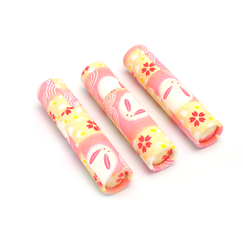 印鑑ケース おしゃれはんこ/和紙柄筒 W-59 10.5-12.0mm