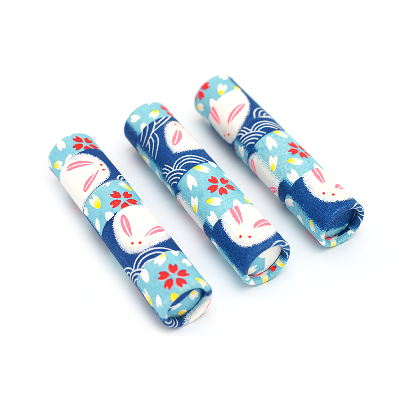 印鑑ケース おしゃれはんこ/和紙柄筒 W-61 10.5-12.0mm