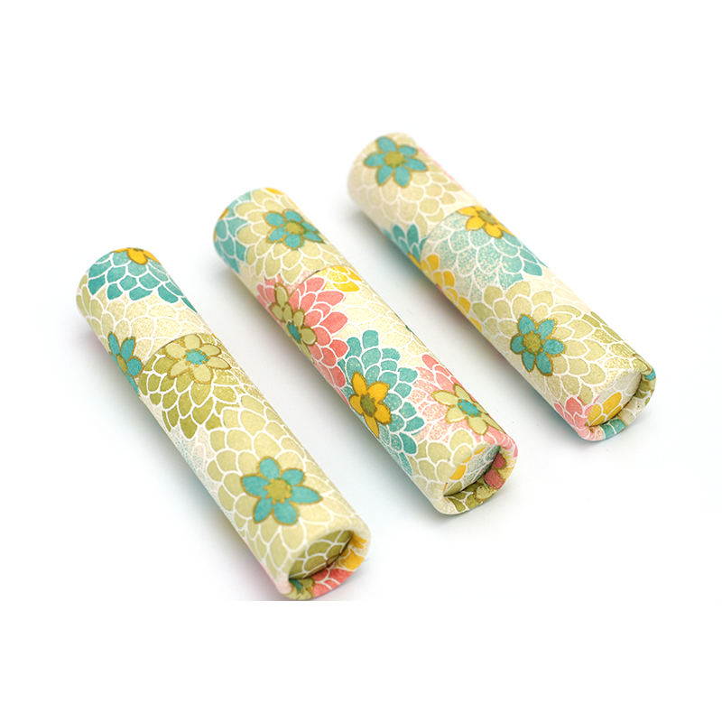 印鑑ケース おしゃれはんこ/和紙柄筒 W-68 10.5-12.0mm