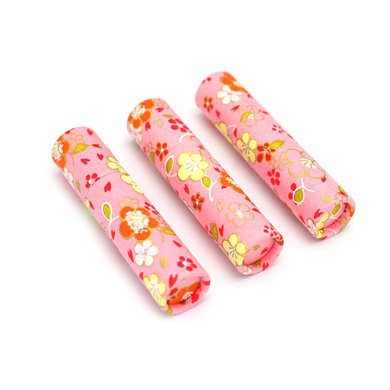 印鑑ケース おしゃれはんこ/和紙柄筒 W-85 10.5-12.0mm