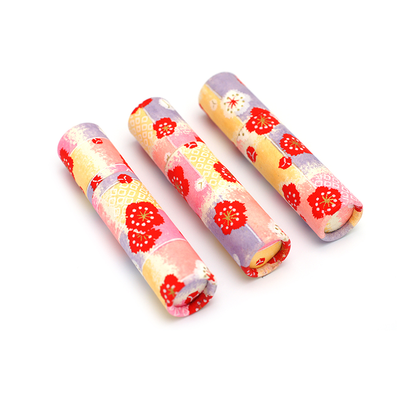 印鑑ケース おしゃれはんこ/和紙柄筒 W-87 10.5-12.0mm